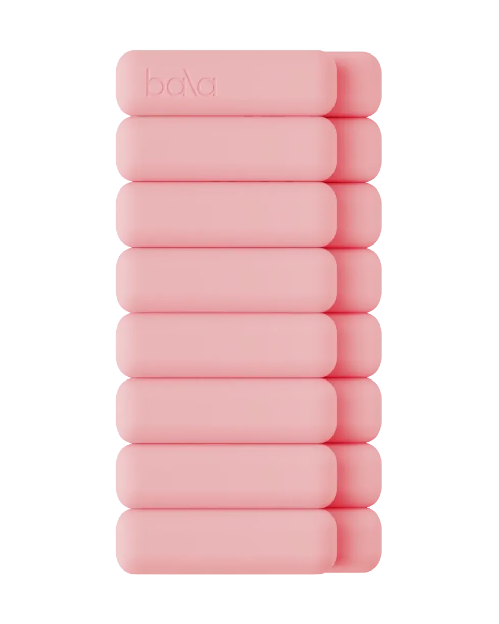 Bala Bangles Enkel- en Polsgewicht - Blush/Roze