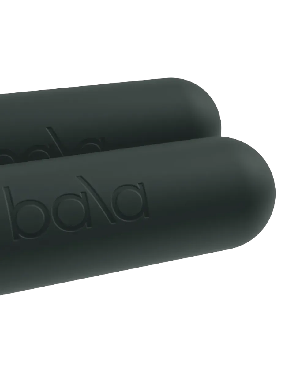 Bala Bars Dumbbells - 2 x 1 kg - Charcoal/Grijs