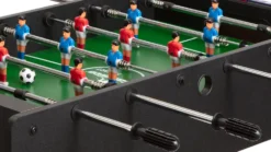 Bandito Mini Tafelvoetbal met Telescopische Stangen - Zwart - Tweedekans