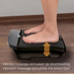 Bioenergiser Vibration Leg Trainer Trillplaat - Zwart