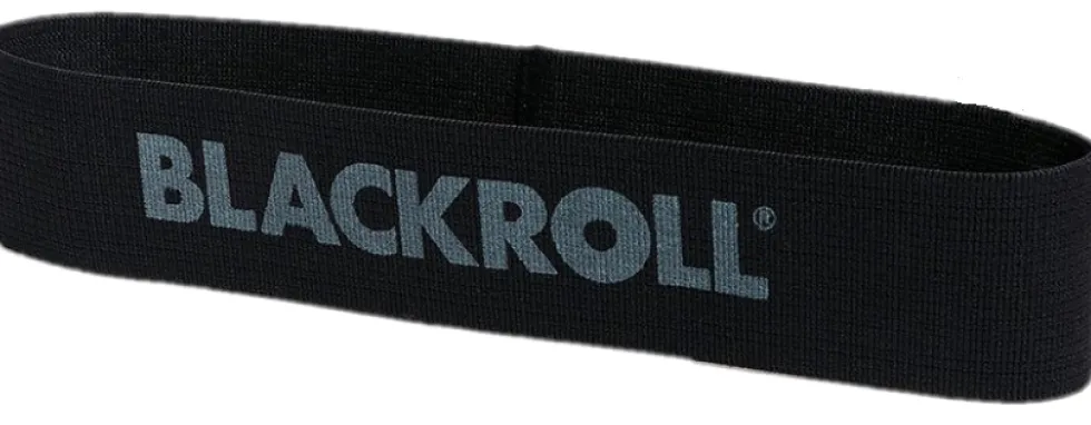 Blackroll Loop Band Weerstandsband - Extra sterk - Zwart