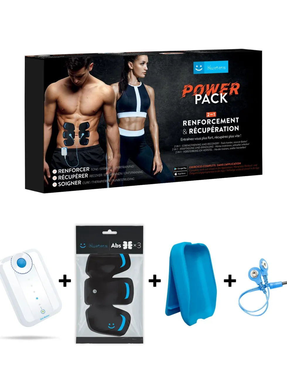 Bluetens Electrodes Powerpack