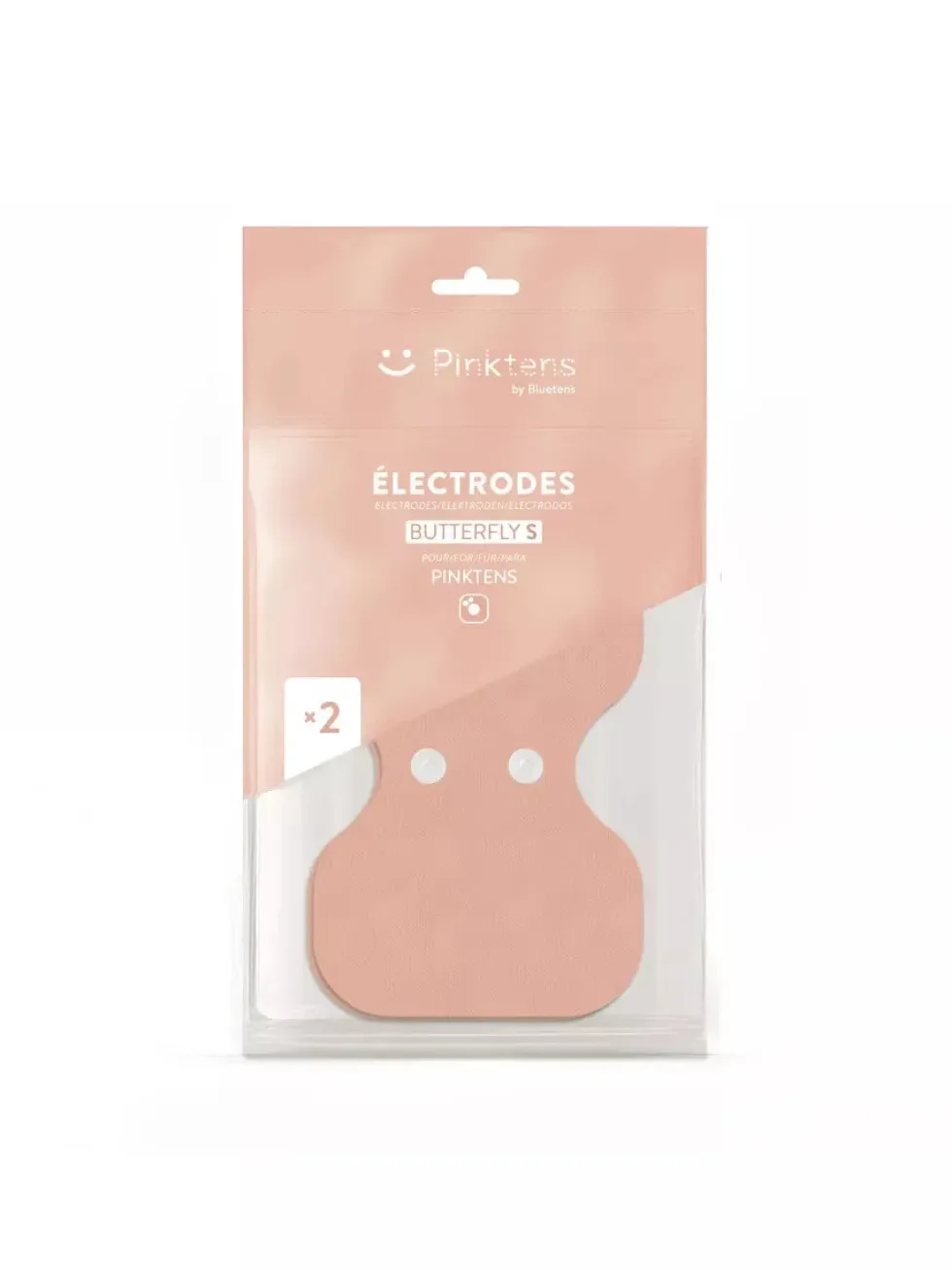 Bluetens Pinktens Butterfly Electrodes S - 2-pack