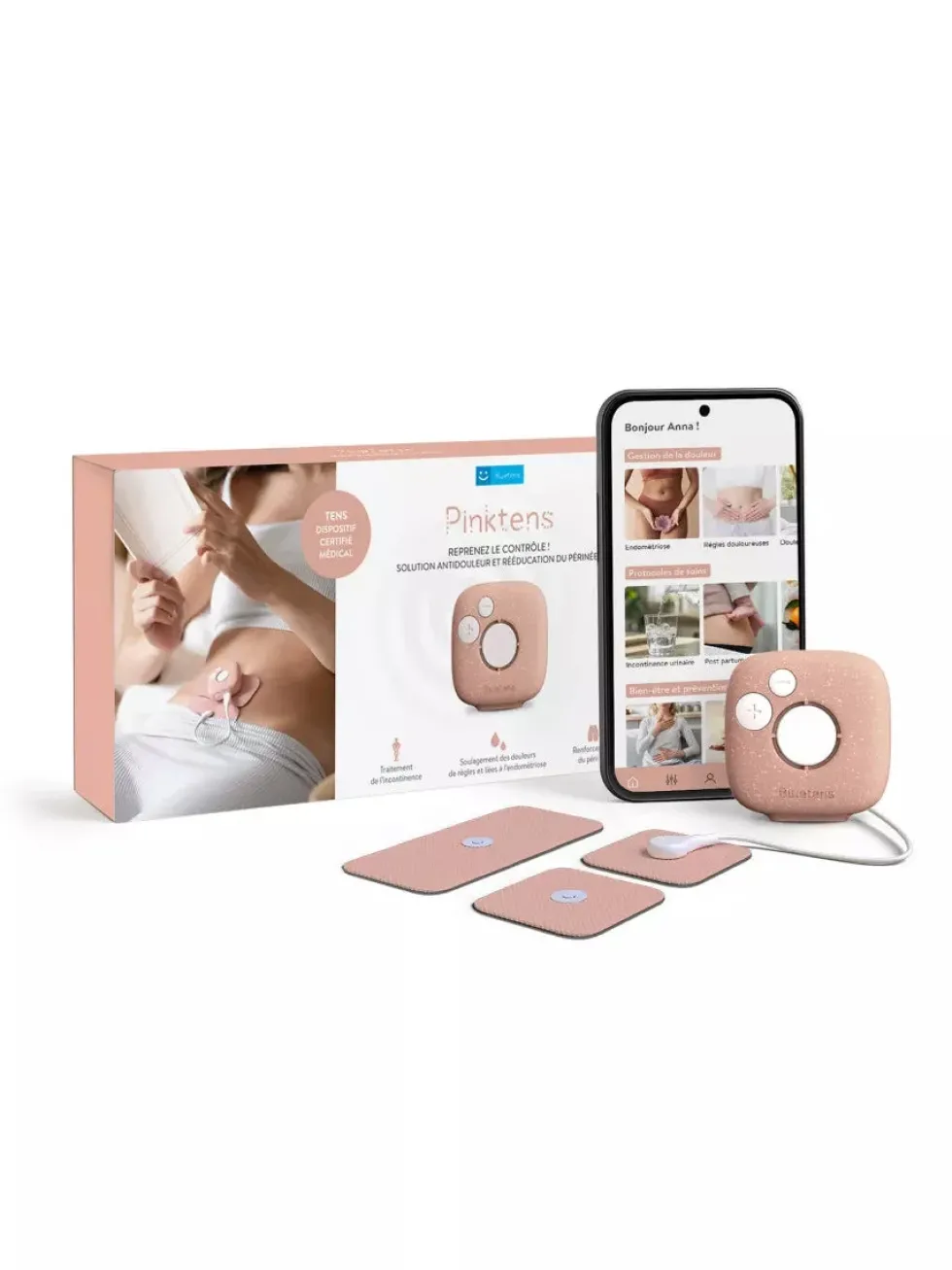 Bluetens Pinktens Elektrostimulator