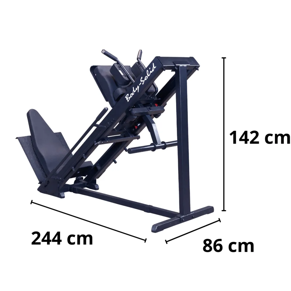 Body-Solid GLPH1100B Leg Press & Hack Squat