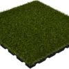 Bos Rubber Kunstgras Tegel - 100 x 100 cm - Groen