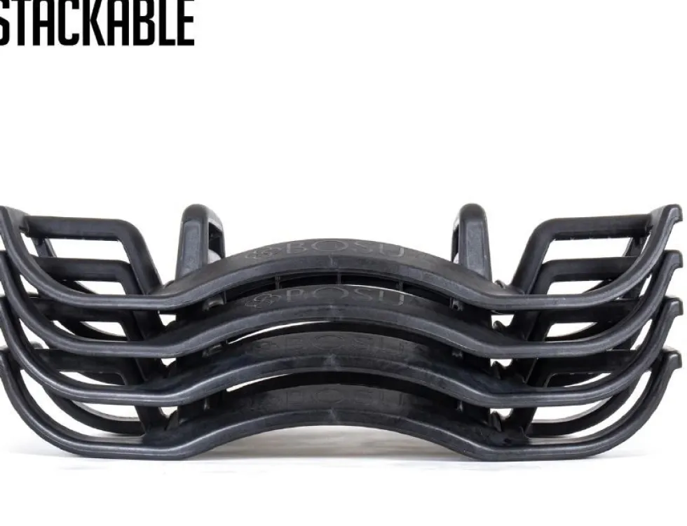 Bosu Helm / Push-Up Bar - Zwart