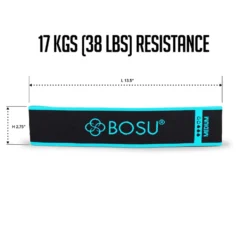 Bosu Weerstandsband - Fabric Resistance Band - Medium - Blauw