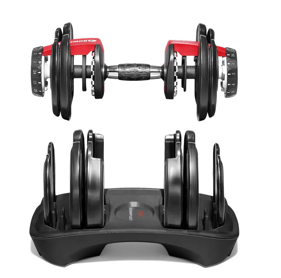 Bowflex SelectTech Dumbbell 552i - 23,8 kg - Verstelbaar - Inclusief gratis DVD