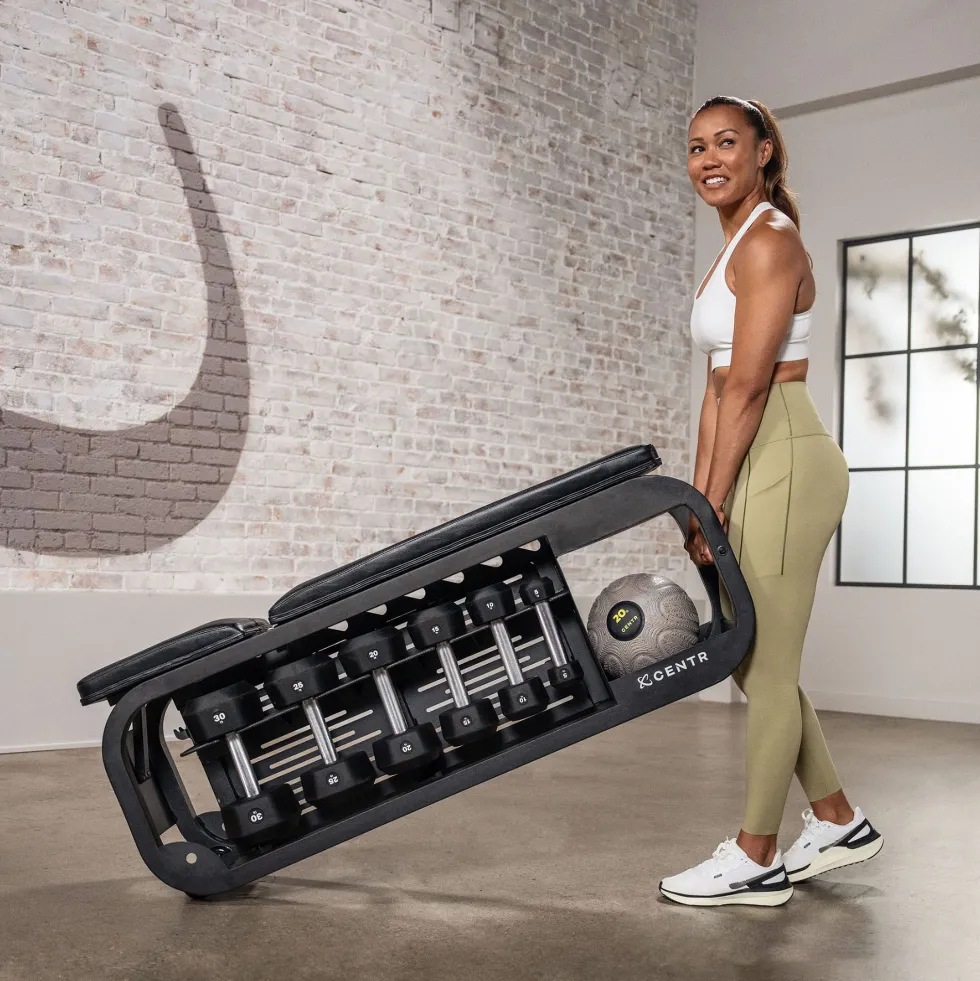 Centr Fusion Bench - Trainingsbank met opbergruimte