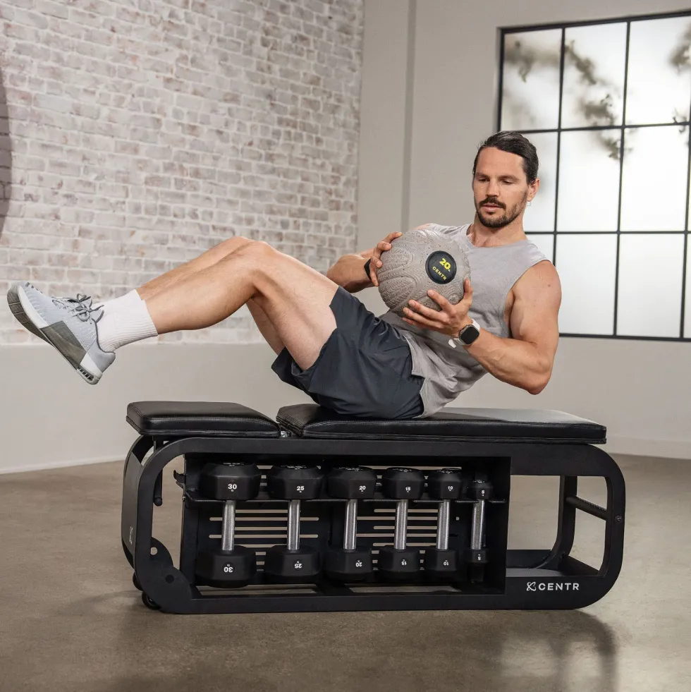 Centr Fusion Bench - Trainingsbank met opbergruimte