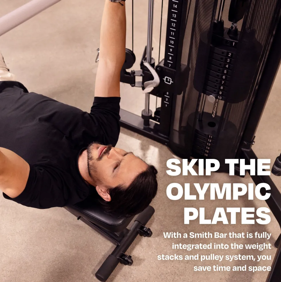 Centr 3 Home Gym - Functional Trainer met Smith Machine