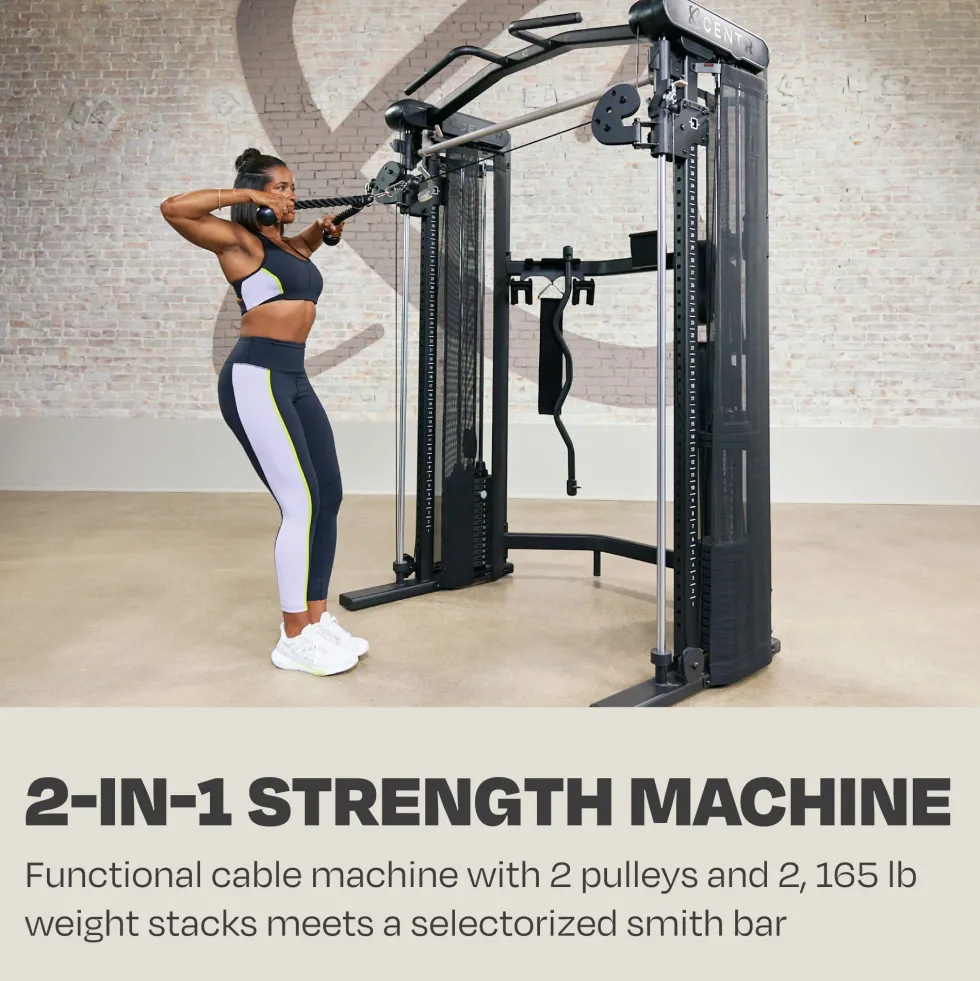 Centr 3 Home Gym - Functional Trainer met Smith Machine