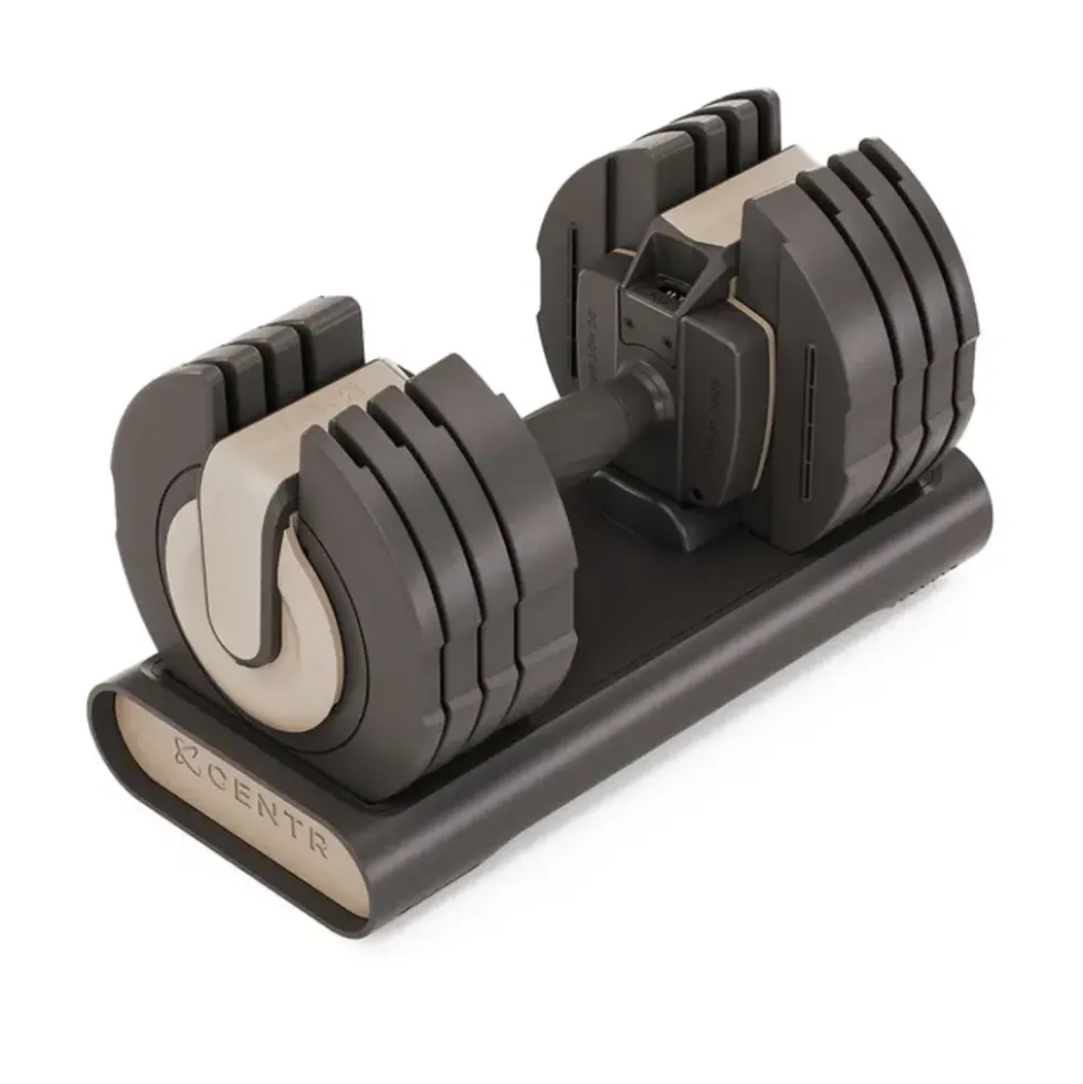 Centr Smart Stack 50 Verstelbare Dumbbell Set - 2,3 kg tot 22,5 kg