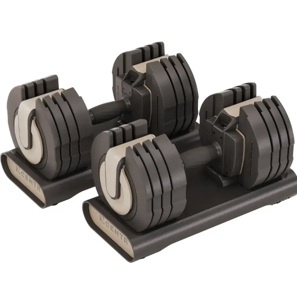 Centr Smart Stack 50 Verstelbare Dumbbell Set - 2,3 kg tot 22,5 kg