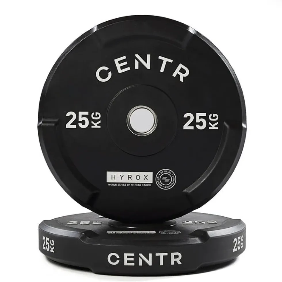 Centr x HYROX Competition Edge Bumper Plate - 25 kg
