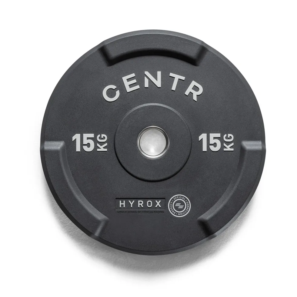 Centr x HYROX Interlocking Bumper Plate - 15 kg