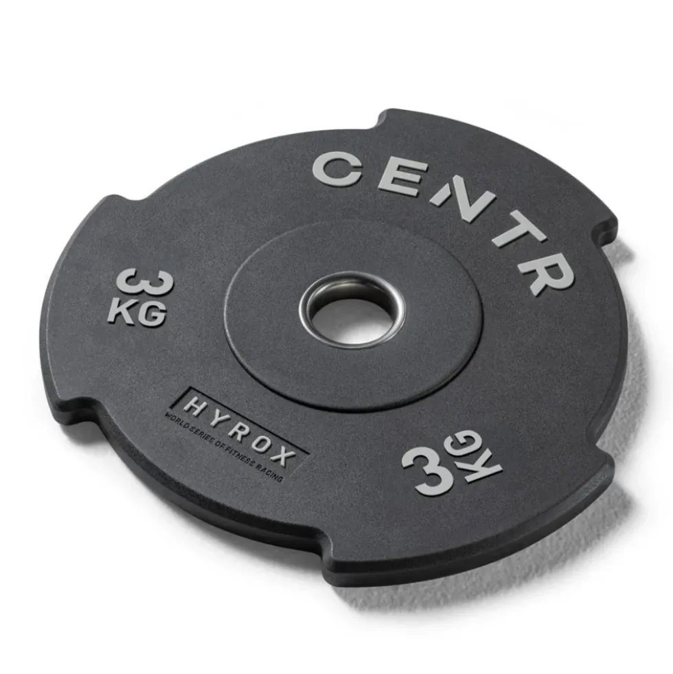 Centr x Hyrox Top Bumper Plate - 3 kg