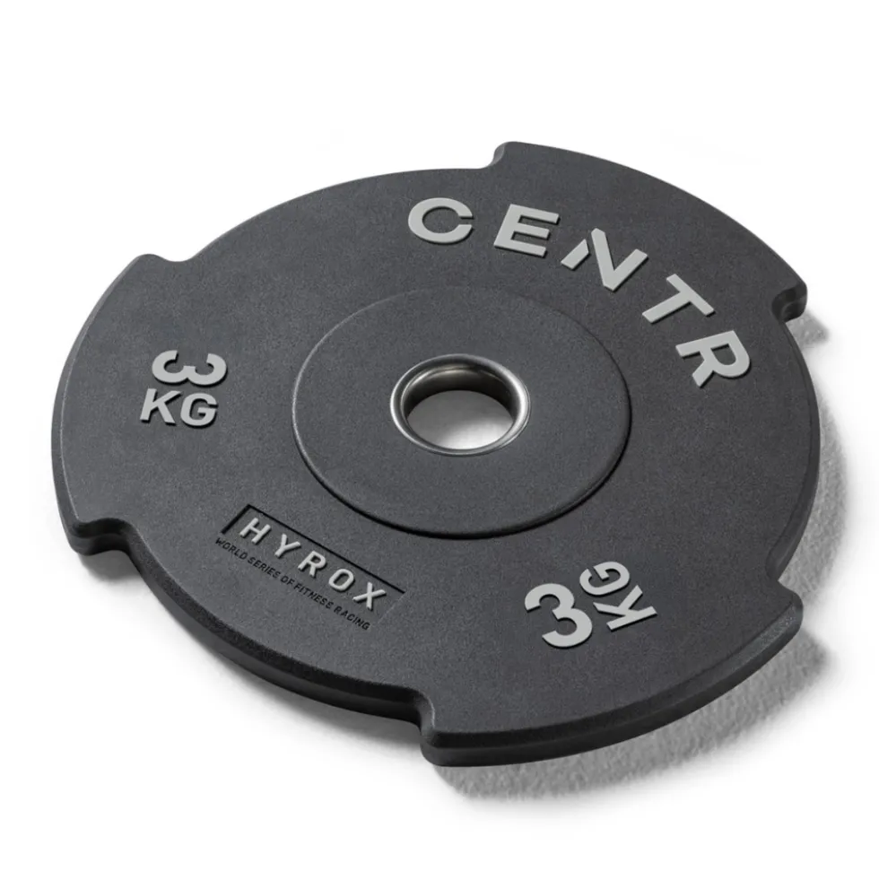 Centr x Hyrox Top Bumper Plate - 3 kg