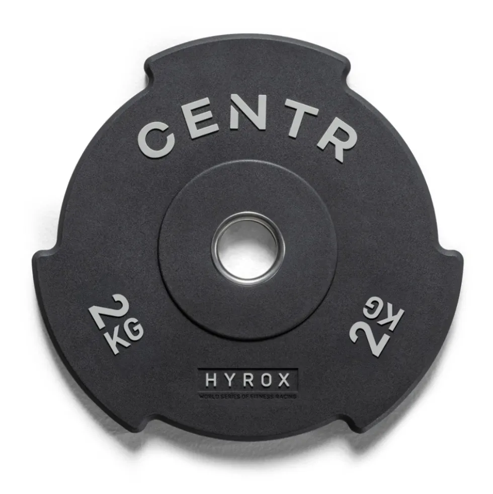 Centr x Hyrox Top Bumper Plate - 2 kg