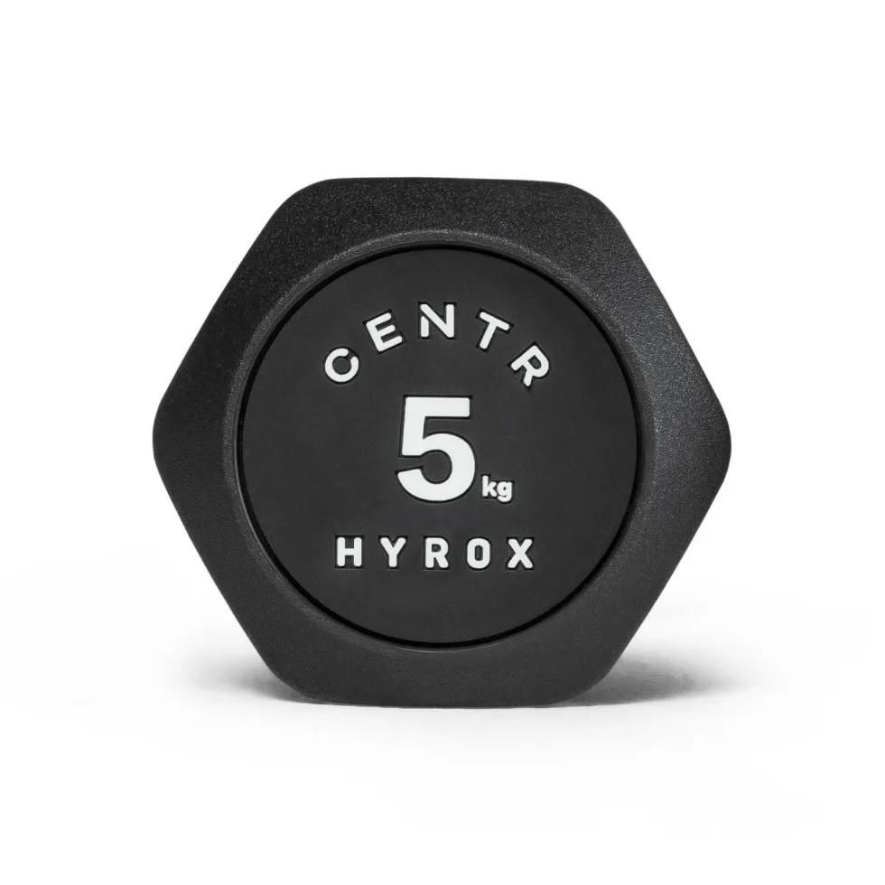Centr x Hyrox Urethane Hexagon Dumbbell - 5 kg