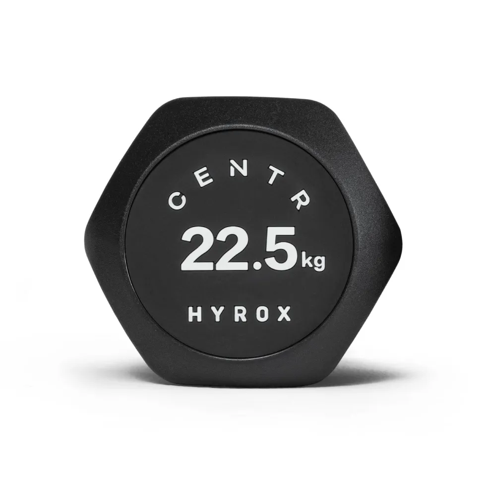 Centr x Hyrox Urethane Hexagon Dumbbell - 22,5 kg