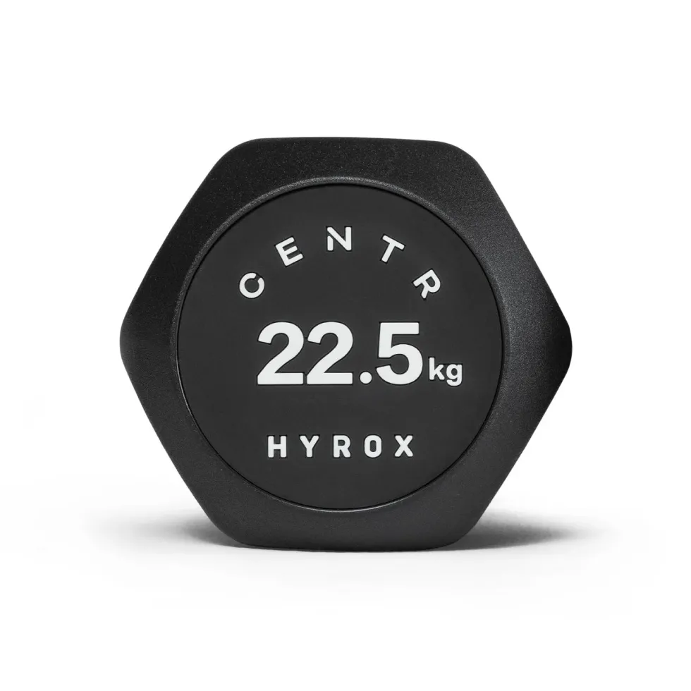 Centr x Hyrox Urethane Hexagon Dumbbell - 22,5 kg