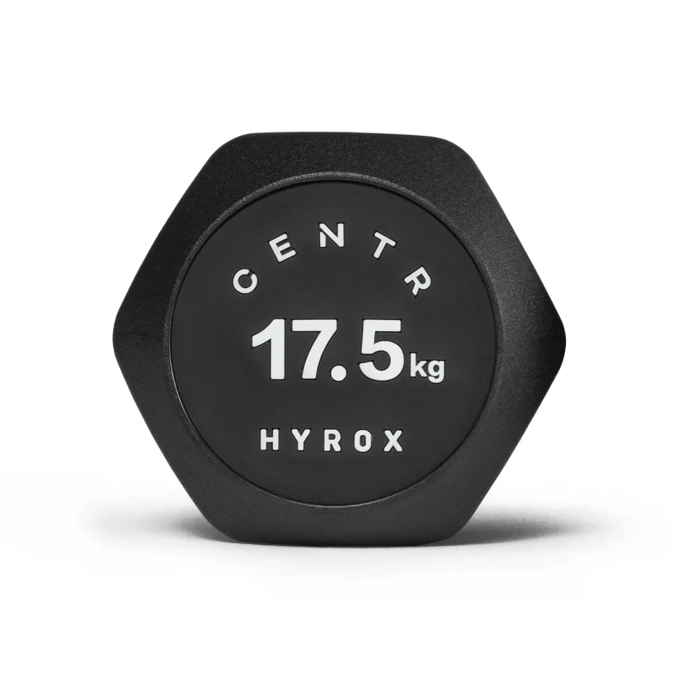 Centr x Hyrox Urethane Hexagon Dumbbell - 17,5 kg