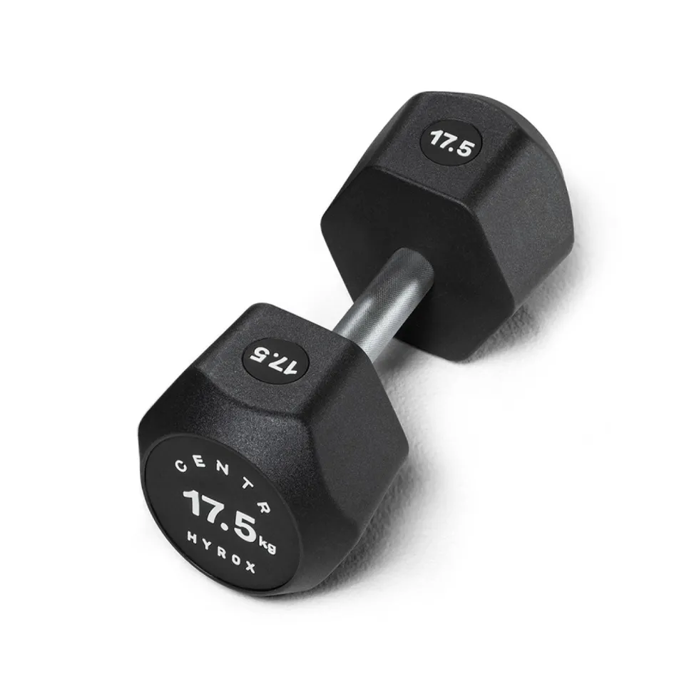 Centr x Hyrox Urethane Hexagon Dumbbell - 17,5 kg