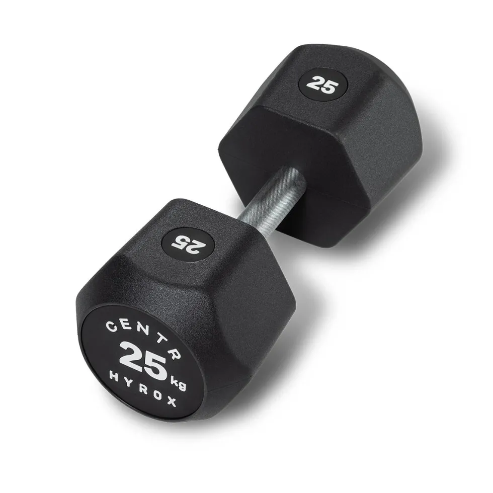 Centr x Hyrox Urethane Hexagon Dumbbell - 25 kg