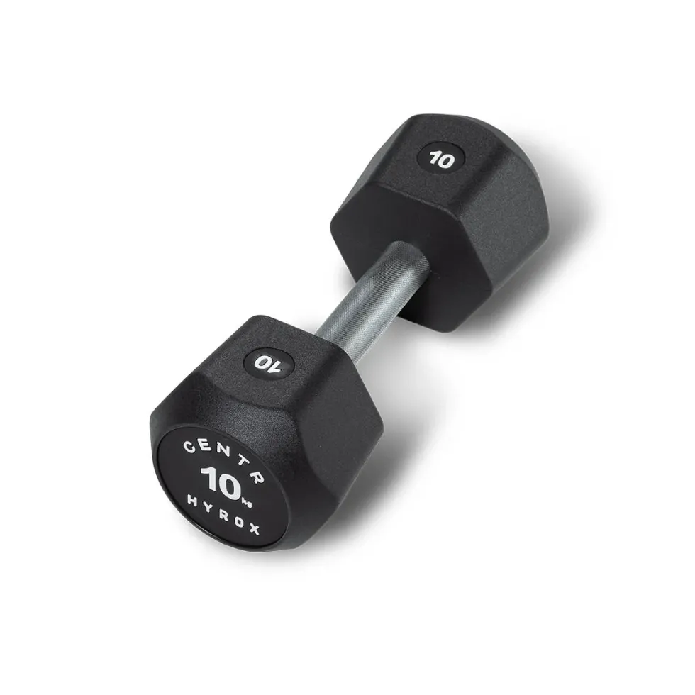 Centr x Hyrox Urethane Hexagon Dumbbell - 10 kg