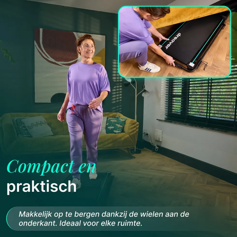 Dreaver Motion One Walkingpad - met Stappenteller