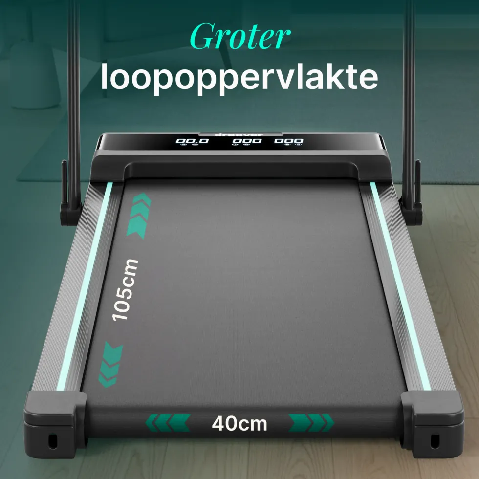 Dreaver Motion Pro Loopband - Inklapbaar - Voor Thuis