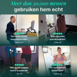 Dreaver Motion Pro Loopband - Inklapbaar - Voor Thuis