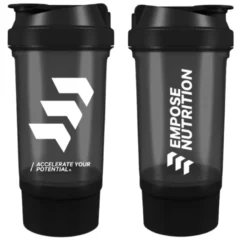 Empose Nutrition Shake Beker - 650 ml - Zwart
