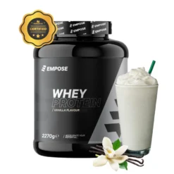 Empose Nutrition Whey Protein - Eiwit Poeder - Vanille - 2270 gram