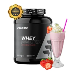Empose Nutrition Whey Protein - Eiwit Poeder - Aardbei - 2270 gram