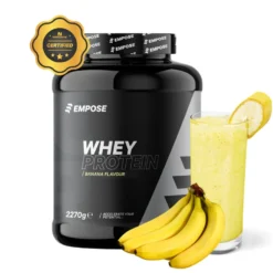 Empose Nutrition Whey Protein - Eiwit Poeder - Banaan - 2270 gram