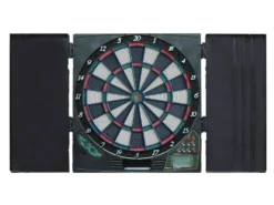 Equinox Elektronisch Dartbord Polaris met Kabinet - Inclusief 6 Dartpijlen