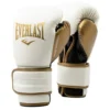 Everlast Powerlock 2R Bokshandschoenen - Wit/Goud - 16 oz - Tweedekans