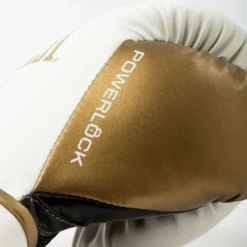 Everlast Powerlock 2R Bokshandschoenen - Wit/Goud