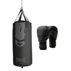 Everlast Prospect 2 Heavy Bag Kit - Bokszak & Bokshandschoenen - Zwart/Grijs