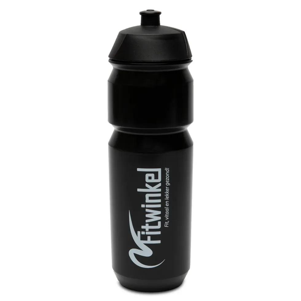 Fitwinkel Bidon - 750 ml - Zwart