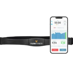 Flow Fitness BlueTooth Borstband / Hartslagband