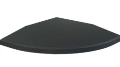 Flow Fitness Hoekprofiel Rubberen Tegel Met Waterdichte SBR-Laag - 20 x 20 x 2 cm