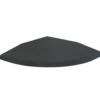 Flow Fitness Hoekprofiel Rubberen Tegel - 20 x 20 x 2 cm