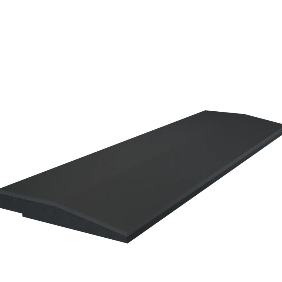 Flow Fitness Oploopprofiel Rubberen Tegel Met Waterdichte SBR-laag - 50 x 15 cm