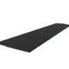 Flow Fitness Oploopprofiel Rubberen Tegel - 100 x 20 x 2 cm - Zwart
