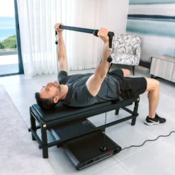 Flow Fitness Perform G1i met Perform Fitnessbank - Smart Home Gym - Krachtstation
