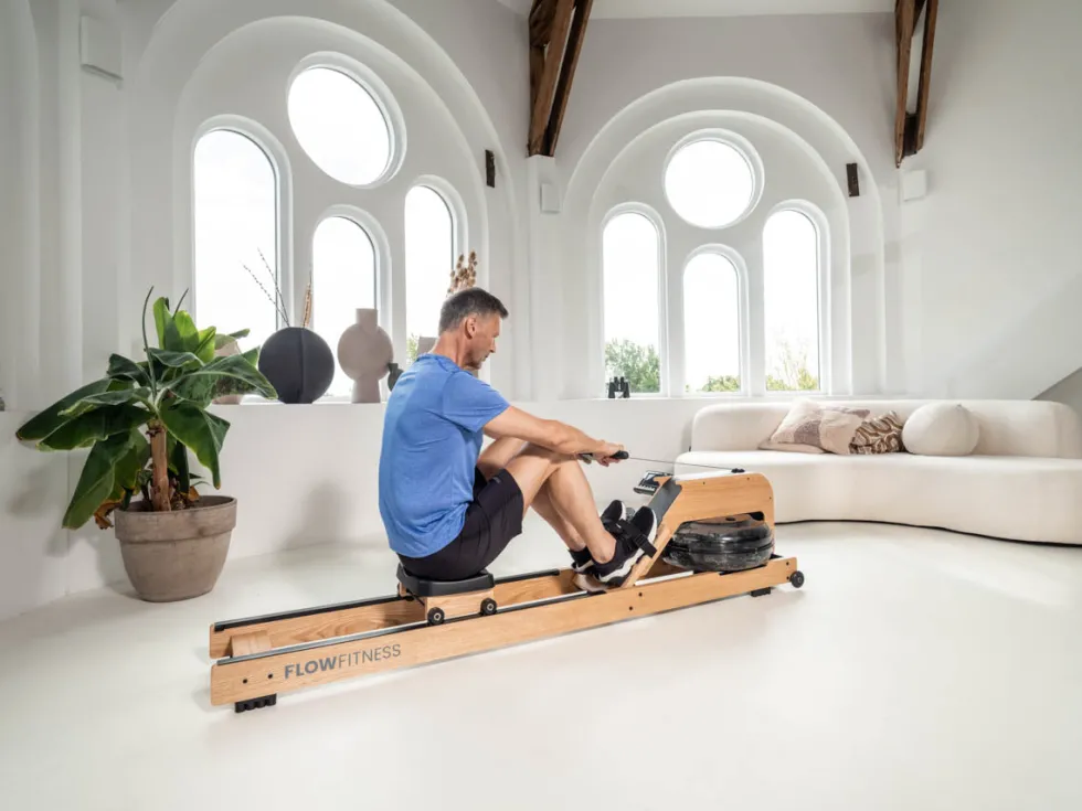 Flow Fitness Perform W9i Oak Roeitrainer